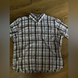American Eagle Button-Up Dress Flannel